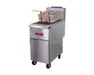 Ikon IGF-40/50-NG 40-55 lb. Capacity 4-tube Fryer, 120,000 BTU, Natural Gas, Millivolt Thermostat - Top Restaurant Supplies