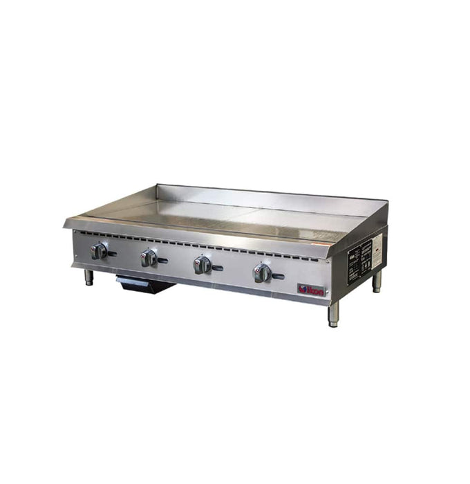 Ikon IMG-48 48" Manual Control Griddles, 120,000 BTU - Top Restaurant Supplies