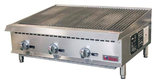 Ikon IRB-36 36" Radiant Broiler, 105,000 BTU - Top Restaurant Supplies