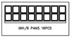 IKON ISP61 Salad and Sandwich Prep Table, 61.2" Wide, 11.5 Cu. Ft. - Top Restaurant Supplies