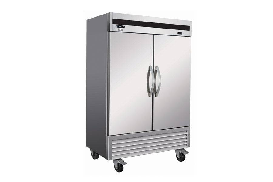 IKON IB54F Double Door Bottom Mount Freezer, 53.9" Wide, 42 Cu. Ft. - Top Restaurant Supplies