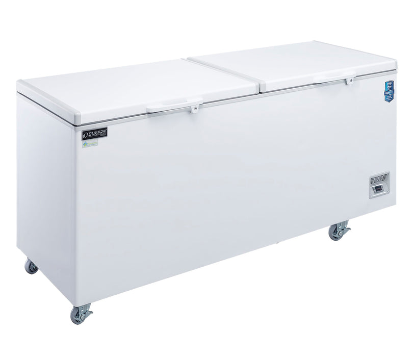 Dukers BD/BG-760 Commercial Chest Freezer (W x D x H): 71 3/8” x 27 3/4” x 36 1/2” - Top Restaurant Supplies