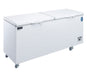 Dukers BD/BG-520 Commercial Chest Freezer (W x D x H): 59 1/4” x 27 3/4” x 36 1/2” - Top Restaurant Supplies