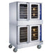 Dukers DCCOG2 Double Convection Oven - 108,000 BTU/H - 110V - Top Restaurant Supplies