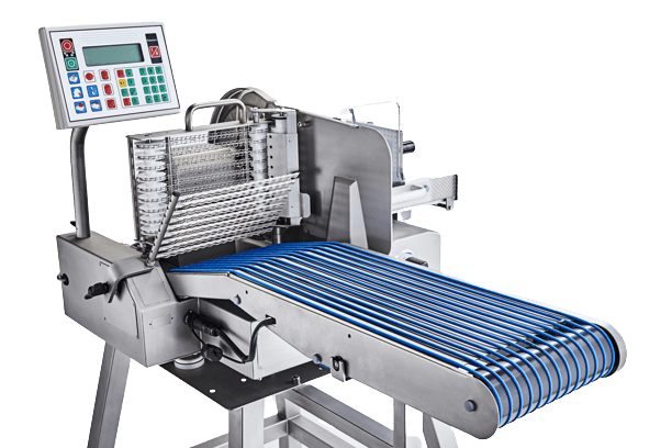 Jaccard VA4000AT-530T 13" Programmable Automatic Stacker Slicer includes Conveyor & Stand - Top Restaurant Supplies