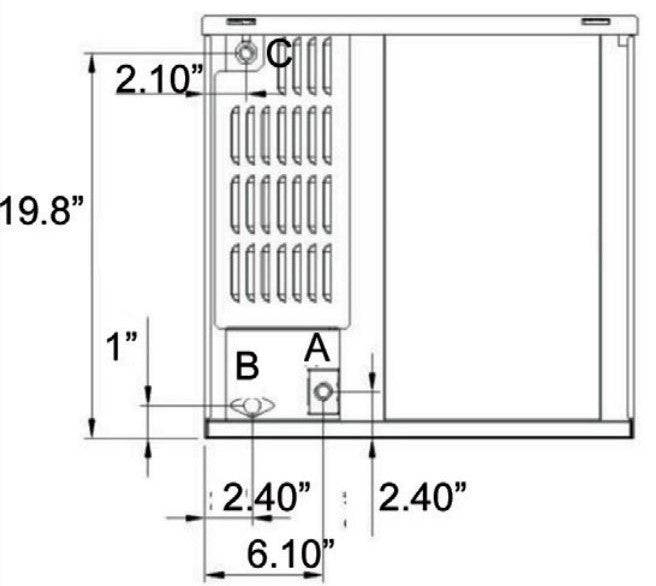 Kool-It KCM-450-AH-22 Modular Ice Maker, 436 Lbs. Per Day, Half Cube Style Ice - Top Restaurant Supplies