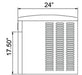 Kool-It KCM-450-AH Modular Ice Maker, 446 Lbs. Per Day, Half Cube Style Ice - Top Restaurant Supplies