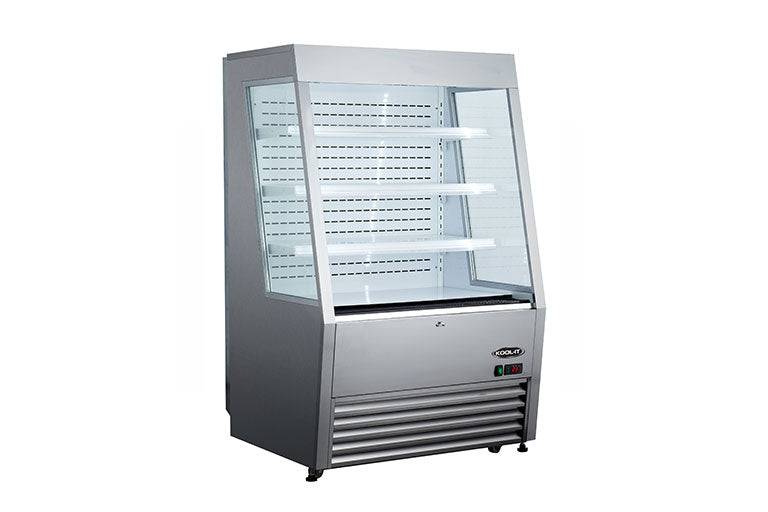 Kool-It KOM-48SS Open Air Merchandiser 
 , 47.4" Wide, 13.2 Cu. Ft. - Top Restaurant Supplies