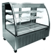 Kool-It KDG-36 35.6" Curved Glass Refrigerated Deli Display Case, 12 cu. ft. - Top Restaurant Supplies