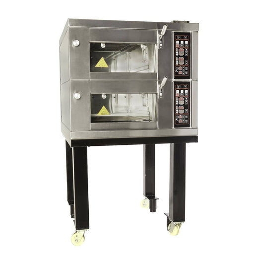 LBC Bakery SE-914 Electric Quadruple Deck Bake Oven, 1 Pan Capacity Per Deck - Top Restaurant Supplies