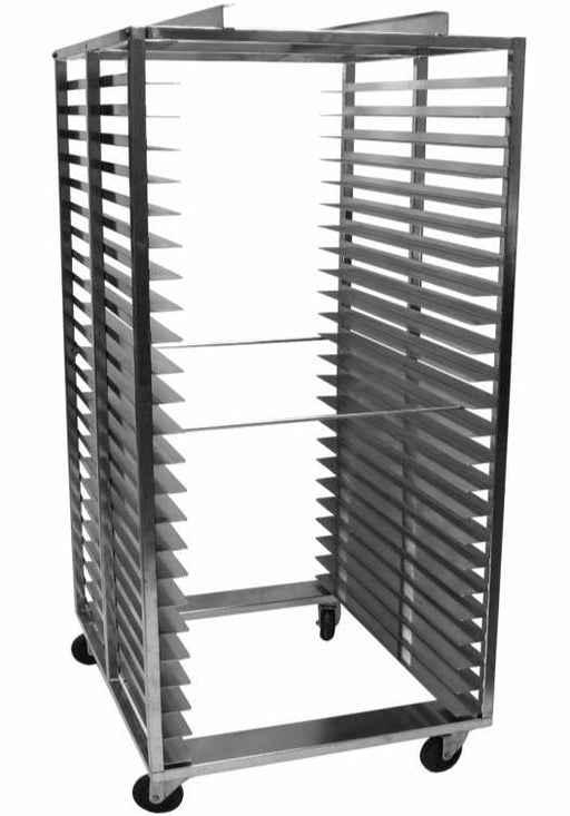 LBC Bakery LRR-2D-26-10 Double Side-Load Stainless Steel Roll-in Oven Rack - Top Restaurant Supplies