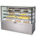 Leader Refrigeration NHBK72-A 72" All Glass Bakery Case with 2 Doors and 3 Shelves - Top Restaurant Supplies