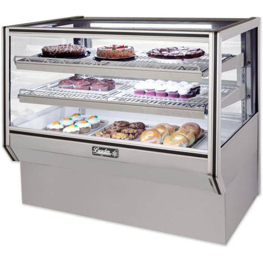 Leader Refrigeration NCBK36-D 36" Dry Non-Refrigerated Counter Bakery Display Case with 2 Doors and 2 Shelves - Top Restaurant Supplies