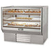 Leader Refrigeration NCBK48 48" Refrigerated Counter Bakery Case Display with 2 Doors and 2 Shelves - Top Restaurant Supplies