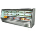 Leader Refrigeration ERCD96ES-R 96" Remote Counter Deli Display Case with 8 Doors and 1 Shelf - Top Restaurant Supplies