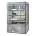 Leader Refrigeration LS48DS 48" Four View Glass Display Case, 2 Sliding Door and 4 X 2 Shelves - Top Restaurant Supplies