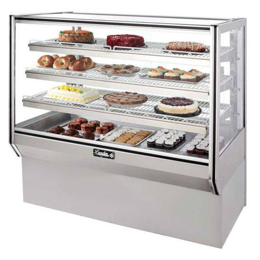 Leader Refrigeration NHBK36 36" Dry Non-Refrigerated High Bakery Display Case with 2 Doors and 3 Shelves - Top Restaurant Supplies