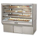 Leader Refrigeration NHBK57 57" Refrigerated High Bakery Display Case with 2 Doors and 3 Shelves - Top Restaurant Supplies