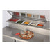 Leader Refrigeration ESPT96-SS 96" Pizza Table Stainless Steel Top, 3 1/2 Doors and 3 Shelves - Top Restaurant Supplies