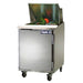 Leader Refrigeration LM27 27" Sandwich Prep Table Cooler, Single Door and 1 Shelf - Top Restaurant Supplies