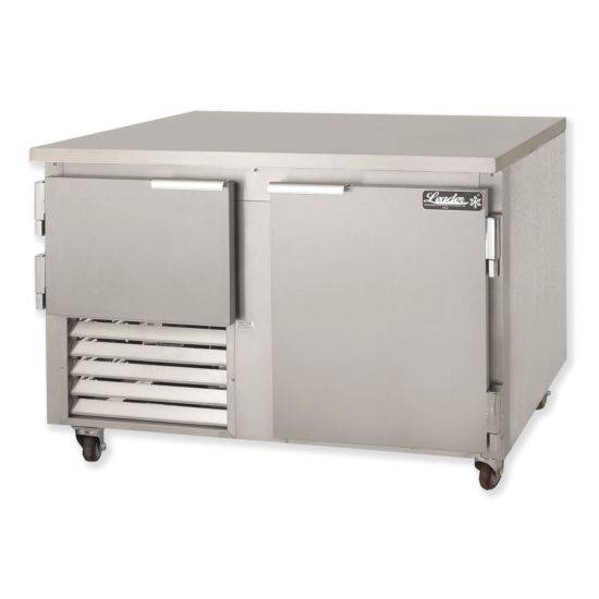 Leader Refrigeration LB48 48" Under-Counter Cooler, 1 1/2 Doors and 1 Shelf - Top Restaurant Supplies