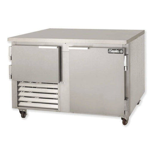 Leader Refrigeration LB60 60" Under-Counter Cooler, 1 1/2 Doors and 1 Shelf - Top Restaurant Supplies