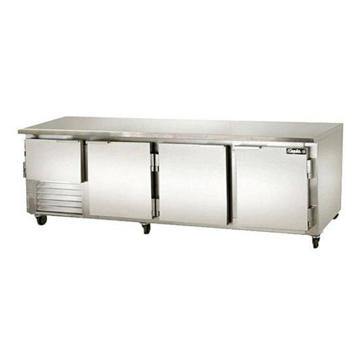 Leader Refrigeration LB96 96" Under-Counter Cooler, 3 1/2 Doors and 3 Shelves - Top Restaurant Supplies