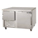 Leader Refrigeration ESFB48 48" Under-Counter Worktop Freezer, 1 1/2 Doors and 1 Shelf - Top Restaurant Supplies