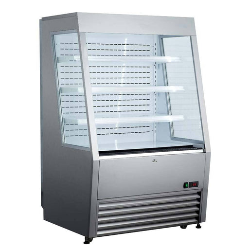 Marchia MDS390-SS 36" Open Refrigerated Merchandiser Grab and Go Display Case, S/S - Top Restaurant Supplies