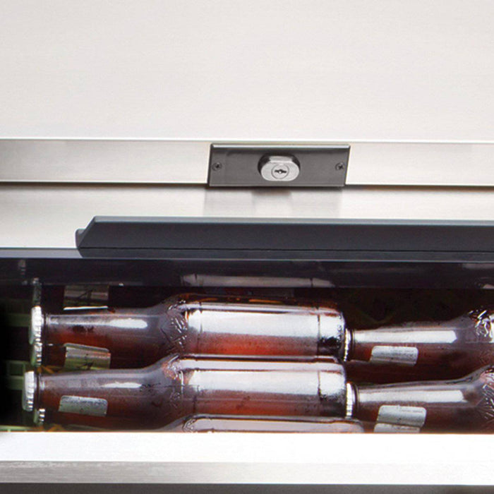 MXCR50BHC Maxx Cold Double Lid Bottle Cooler, 50” Wide - Top Restaurant Supplies
