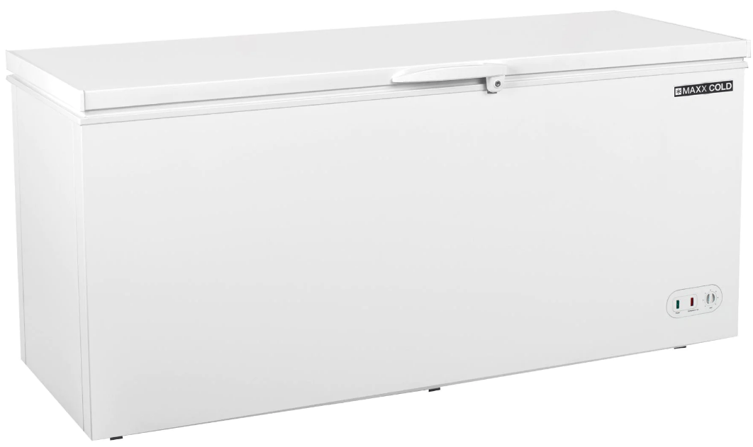 MXSH19.4SHC Maxx Cold Single Lid Solid Top Chest Freezer, 19.4 Cu ft - Top Restaurant Supplies