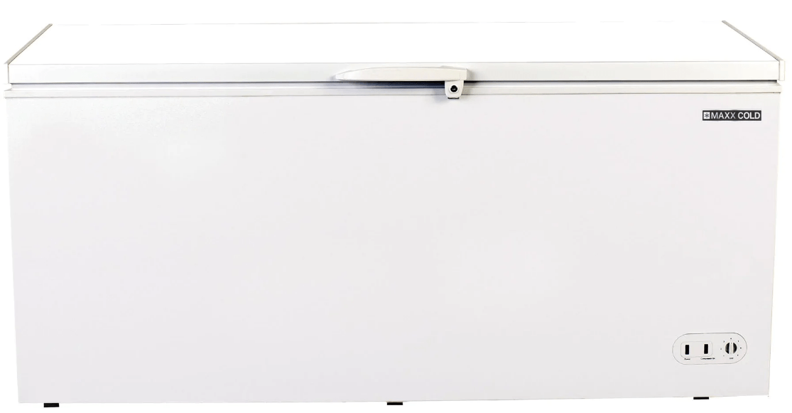 MXSH19.4SHC Maxx Cold Single Lid Solid Top Chest Freezer, 19.4 Cu ft - Top Restaurant Supplies