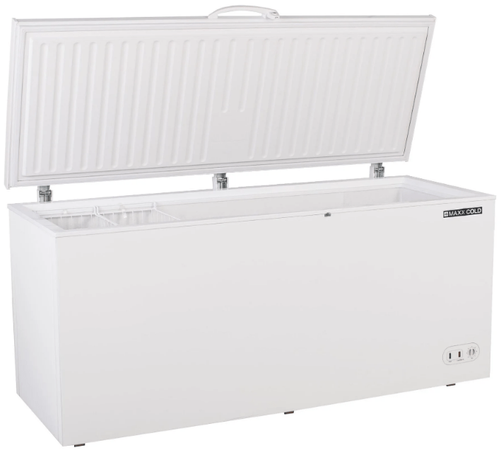 MXSH19.4SHC Maxx Cold Single Lid Solid Top Chest Freezer, 19.4 Cu ft - Top Restaurant Supplies