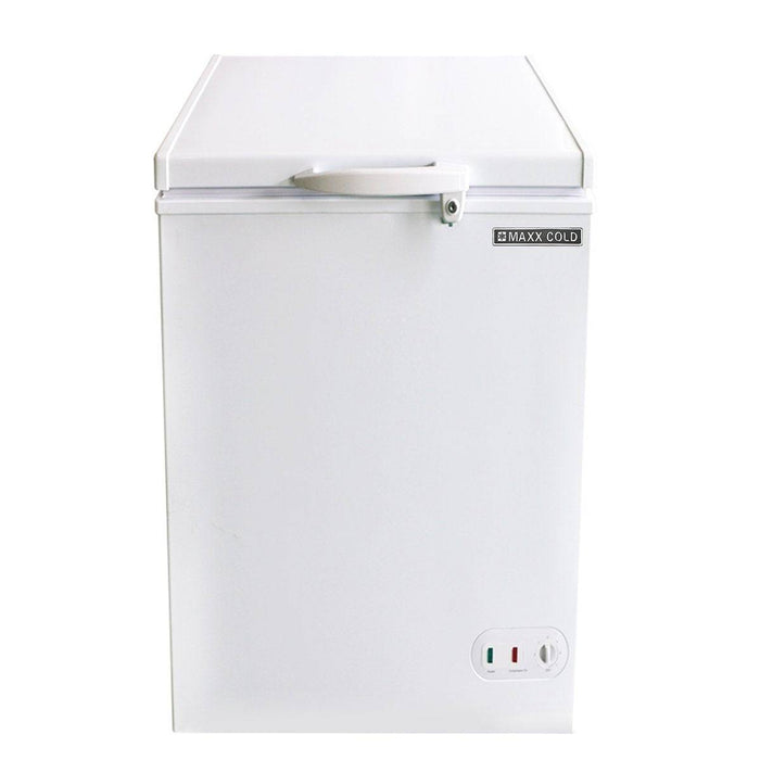 MXSH3.4SHC Maxx Cold Single Lid Solid Top Chest Freezer, 3.4 Cu ft - Top Restaurant Supplies