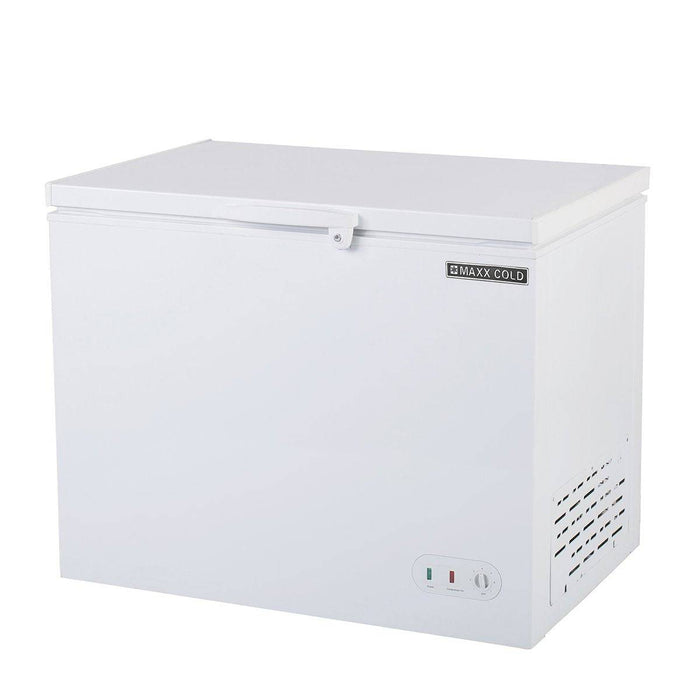 MXSH9.6SHC Maxx Cold Single Lid Solid Top Chest Freezer, 9.6 Cu ft - Top Restaurant Supplies