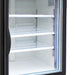 MXM1-16FBHC Maxx Cold Single Door, Glass Door Freezer Merchandiser, Black, 16 Cu ft - Top Restaurant Supplies