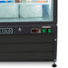 MXM1-16FBHC Maxx Cold Single Door, Glass Door Freezer Merchandiser, Black, 16 Cu ft - Top Restaurant Supplies
