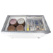 MXF52F Maxx Cold Glass Top Mobile Ice Cream Freezer, 52” Wide - Top Restaurant Supplies