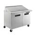 MXCR48MHC Maxx Cold Double Door Megatop Prep Table, 48” Wide - Top Restaurant Supplies