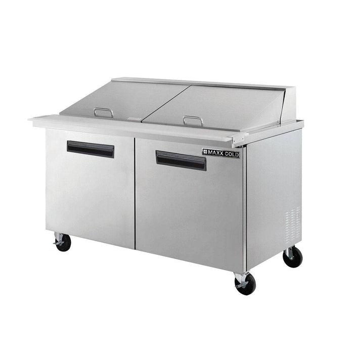 MXCR60MHC Maxx Cold Double Door Megatop Prep Table, 60” Wide - Top Restaurant Supplies