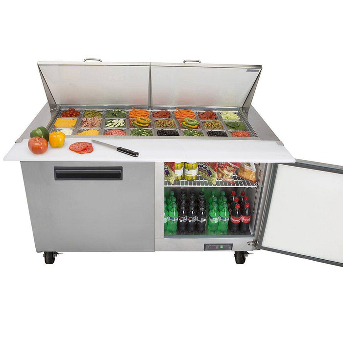 MXCR60MHC Maxx Cold Double Door Megatop Prep Table, 60” Wide - Top Restaurant Supplies