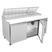 MXSPP70HC Maxx Cold Double Door Pizza Prep Table, 70” Wide - Top Restaurant Supplies