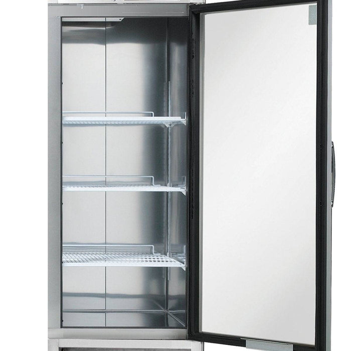 MCF-23FDHC Maxx Cold Single Door, Solid Door Reach-In Freezer, Bottom Mount, 23 Cu ft - Top Restaurant Supplies