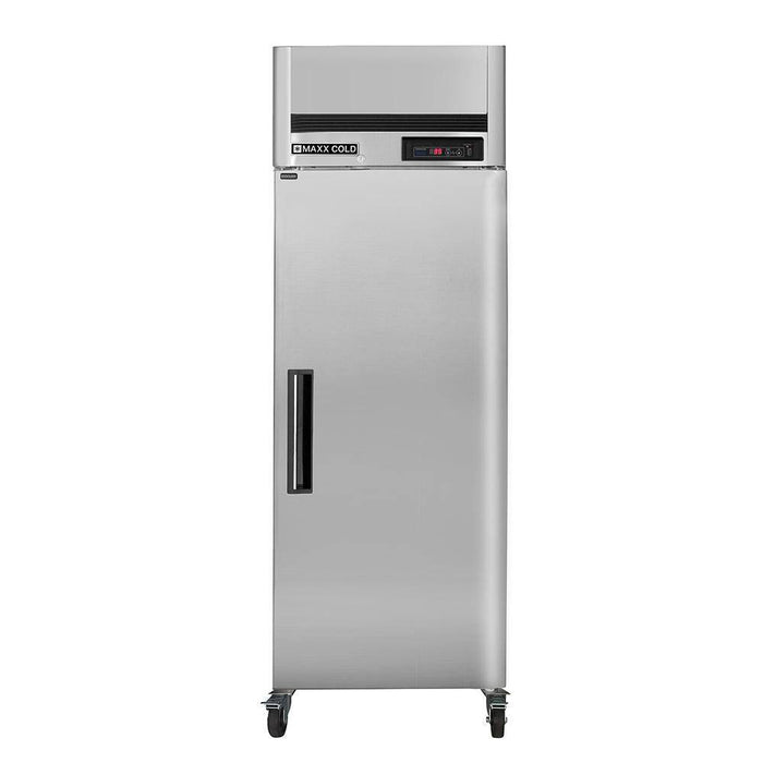 MCFT-23FDHC Maxx Cold Single Door, Solid Door Reach-In Freezer, Top Mount, 23 Cu ft - Top Restaurant Supplies