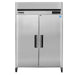 MCFT-49FDHC Maxx Cold Double Door, Solid Door Reach-In Freezer, Top Mount, 49 Cu ft - Top Restaurant Supplies