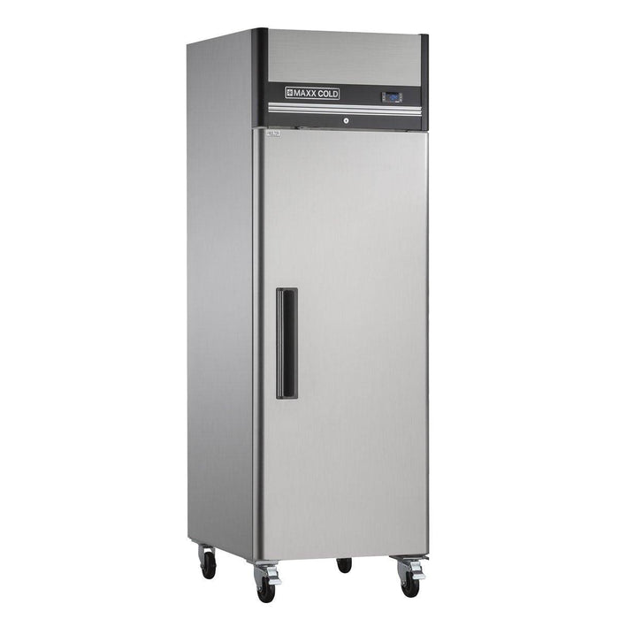 MXCF-19FDHC Maxx Cold Single Door, Solid Door Reach-In Freezer, Top Mount, 19 Cu ft - Top Restaurant Supplies