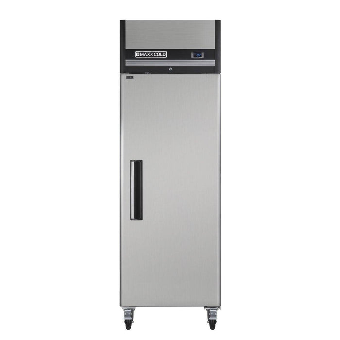 MXCF-19FDHC Maxx Cold Single Door, Solid Door Reach-In Freezer, Top Mount, 19 Cu ft - Top Restaurant Supplies