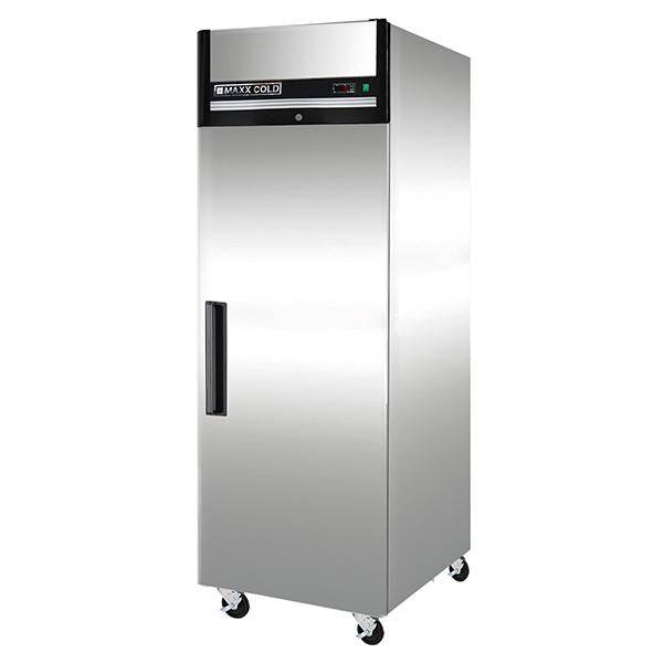 MXCF-23FDHC Maxx Cold Single Door, Solid Door Reach-In Freezer, Top Mount, 23 Cu ft - Top Restaurant Supplies