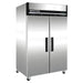 MXCF-49FDHC Maxx Cold Double Door, Solid Door Reach-In Freezer, Top Mount, 49 Cu ft - Top Restaurant Supplies