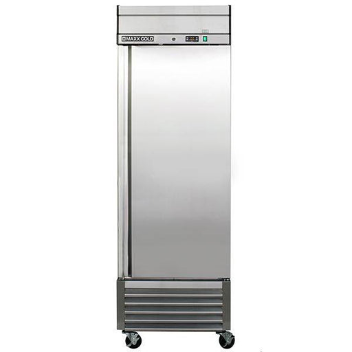 MXSF-23FDHC Maxx Cold Single Door, Solid Door Reach-In Freezer, Bottom Mount, 23 Cu ft - Top Restaurant Supplies